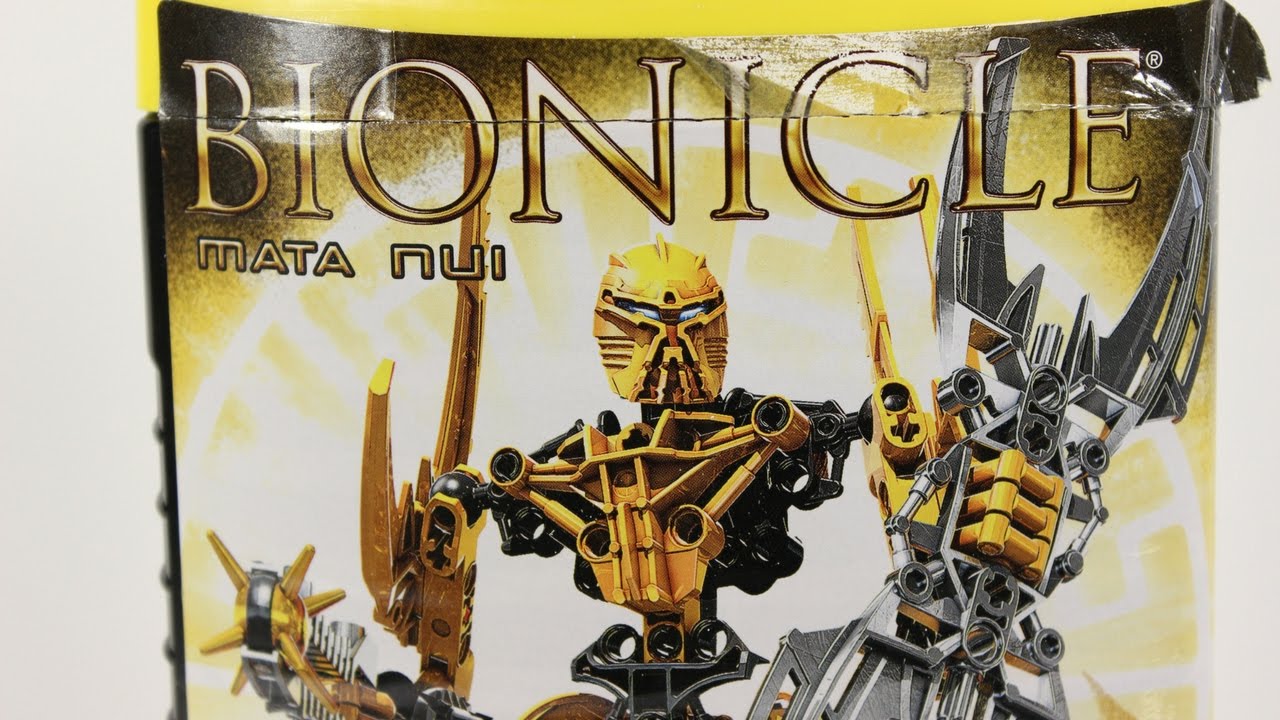 Lego Bionicle Lets Build Mata Nui (Glatorian Legends) 8989