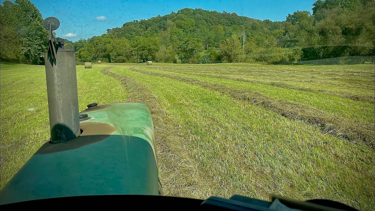 Making hay mid October...