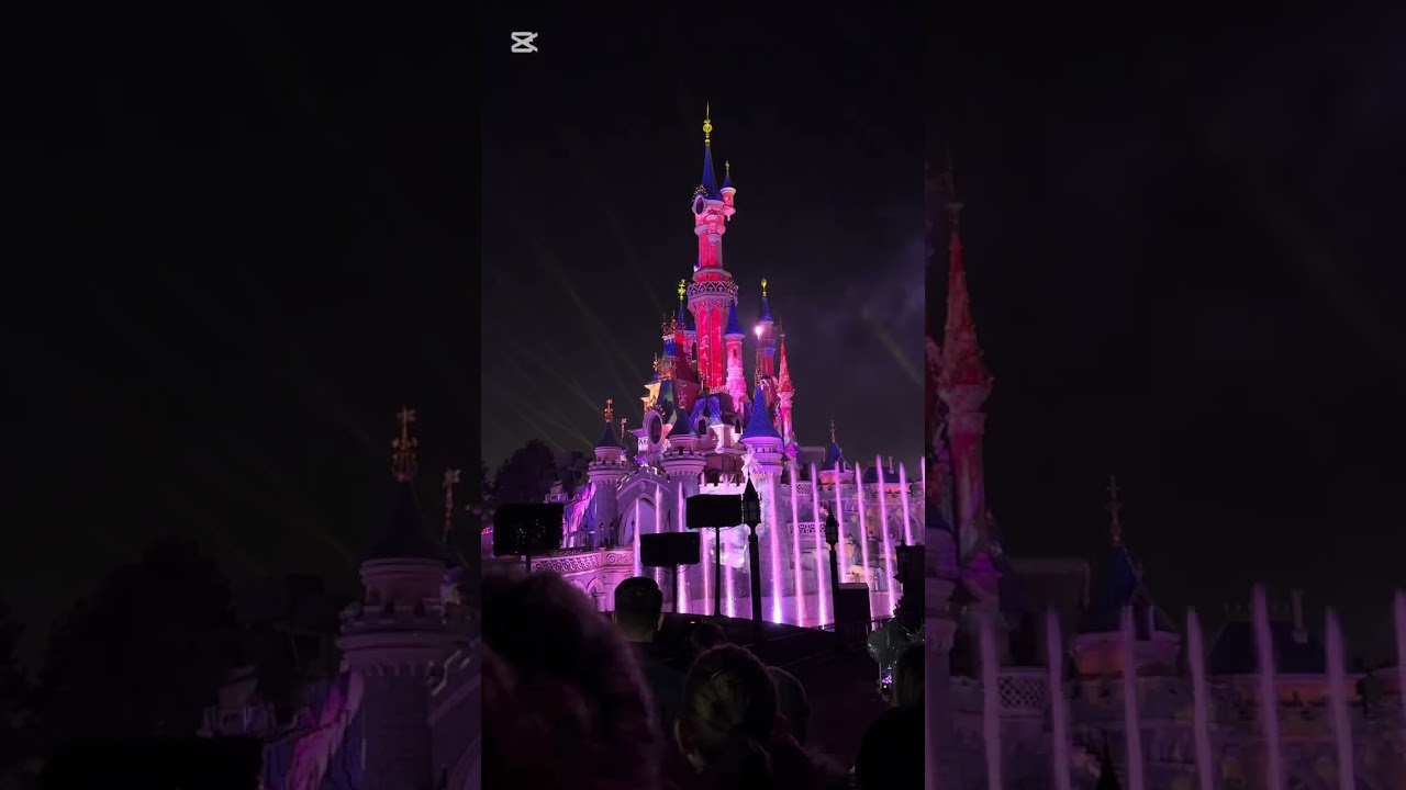 Fire works at Disney land