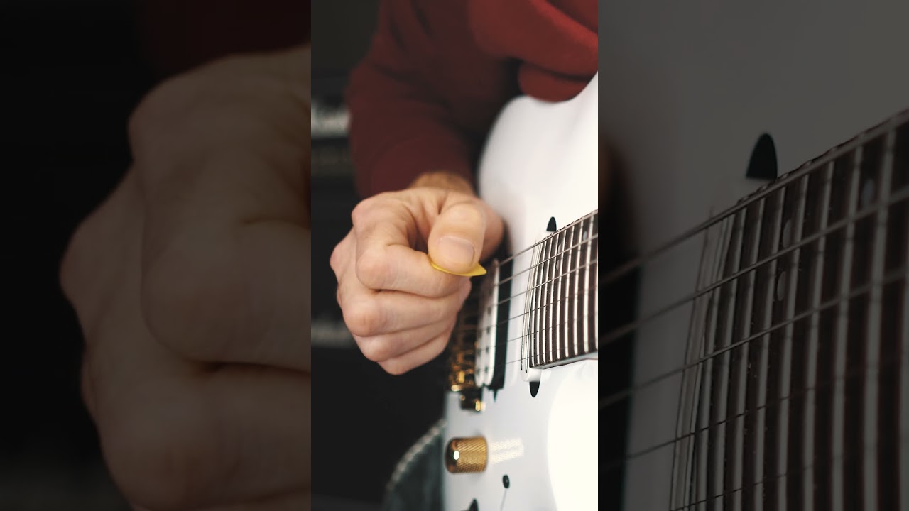 BLEED Meshuggah - HOW TO PICK IT RIGHT 🤯 #shorts #meshuggah #ibanez