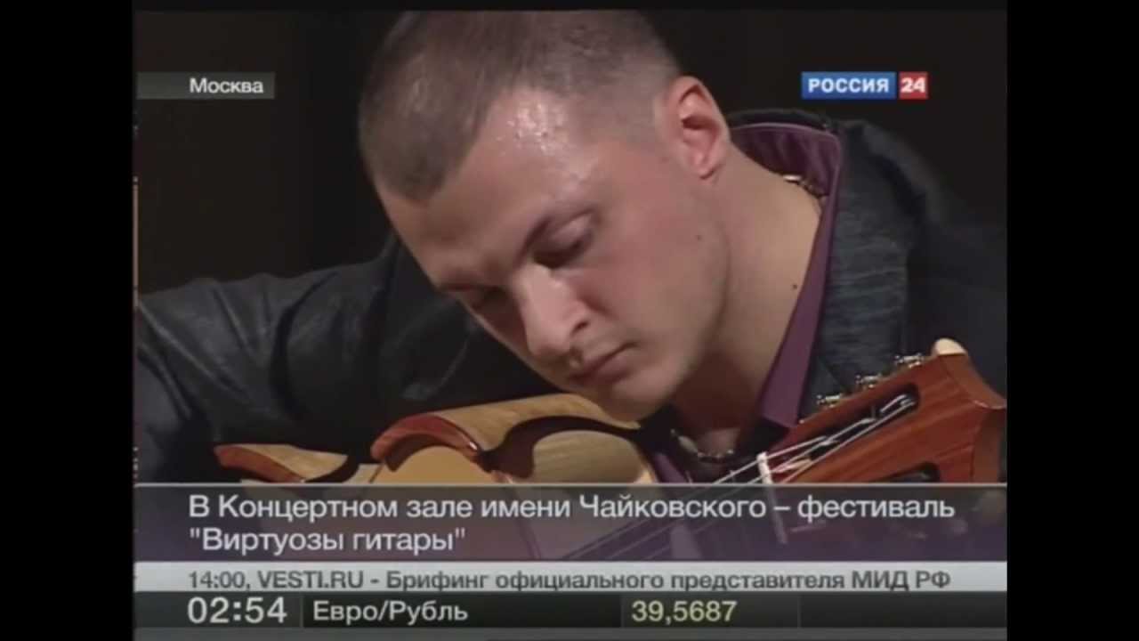 Flavio Sala on Russian TV - Tchaikovsky Concert Hall, Moscow