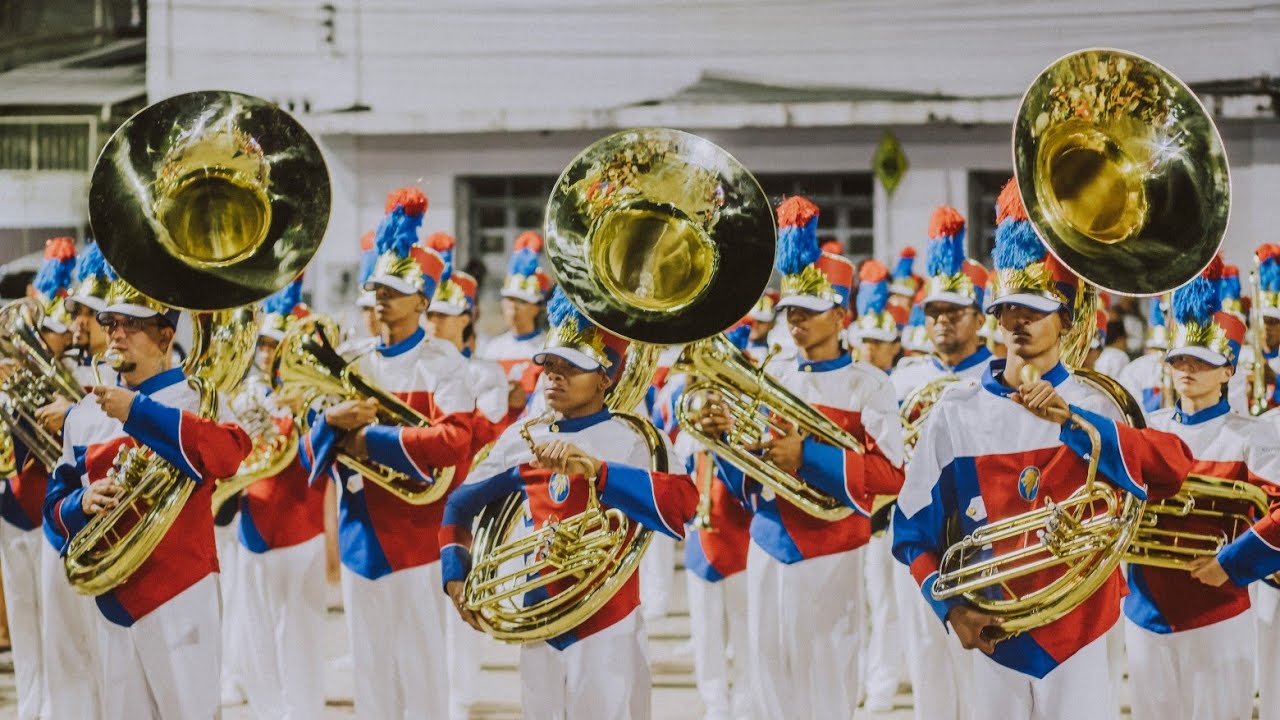 Banda Marcial FAMEB na Final do Campeonato Baiano de Bandas e Fanfarras 2023