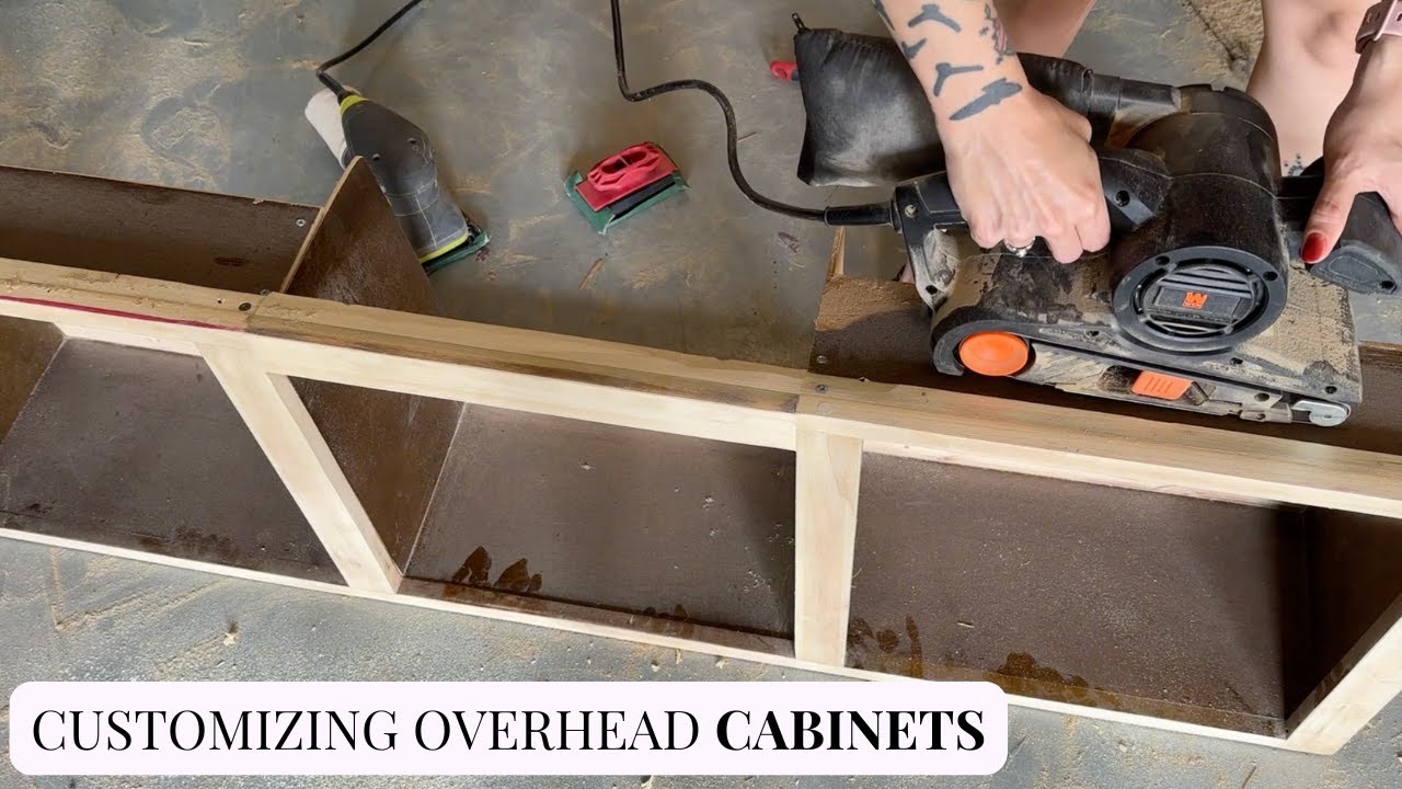 Customizing Overhead Cabinets for my Conversion Van
