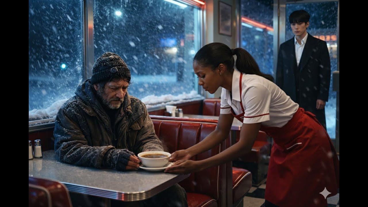 She Feeds A Shivering Beggar — Next Day, The City’s Youngest Billionaire Buys The Restaurant For Her