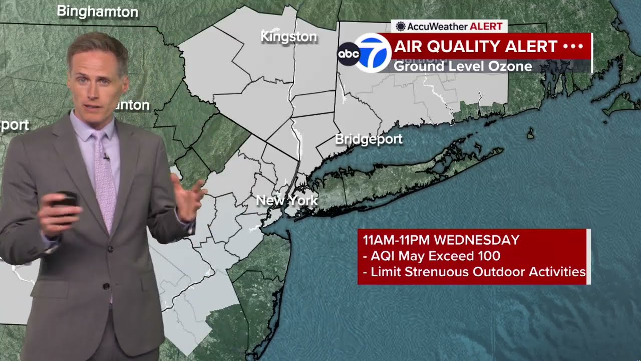 Air Quality Advisory issued for parts of New York