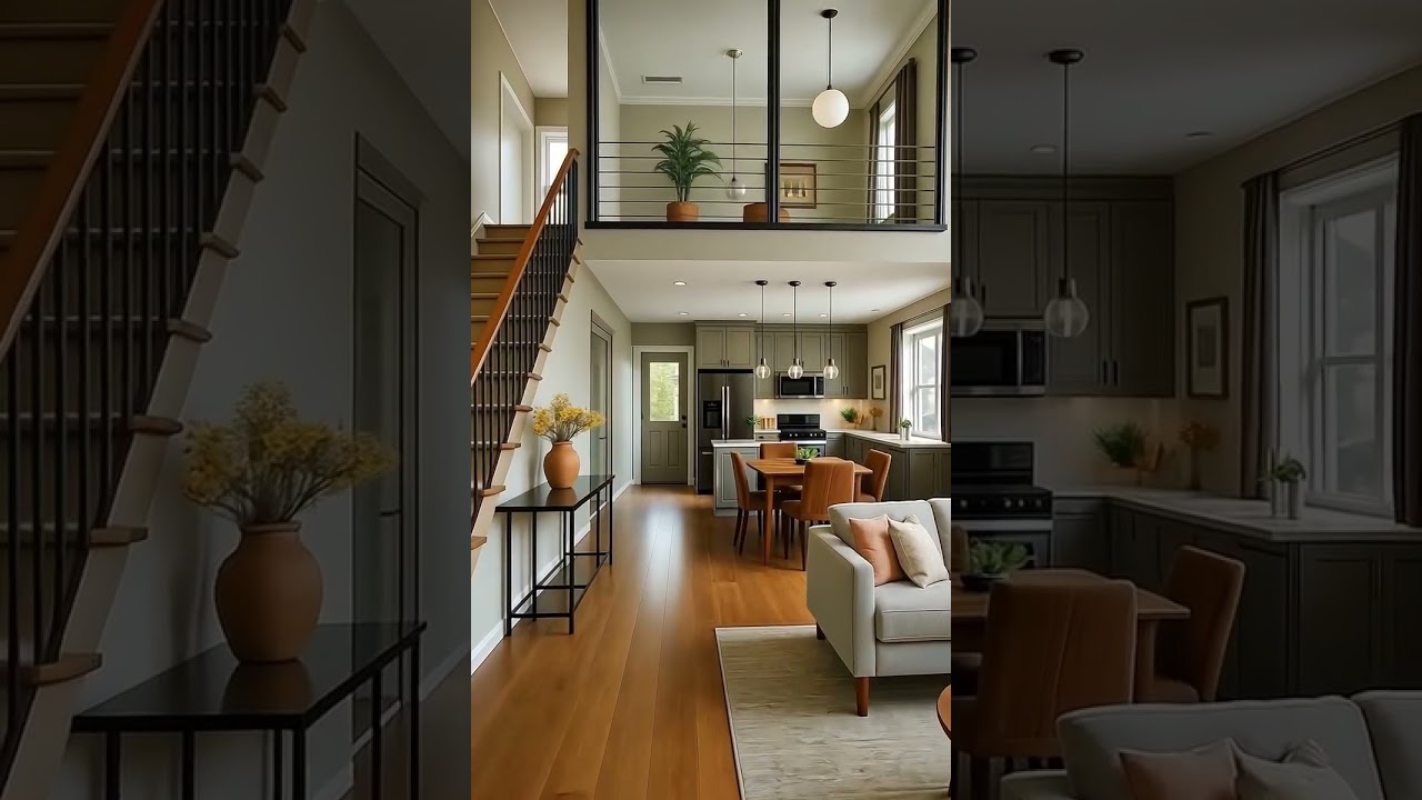 Duplex House, Beautiful homes design #design #house #interiordesign
