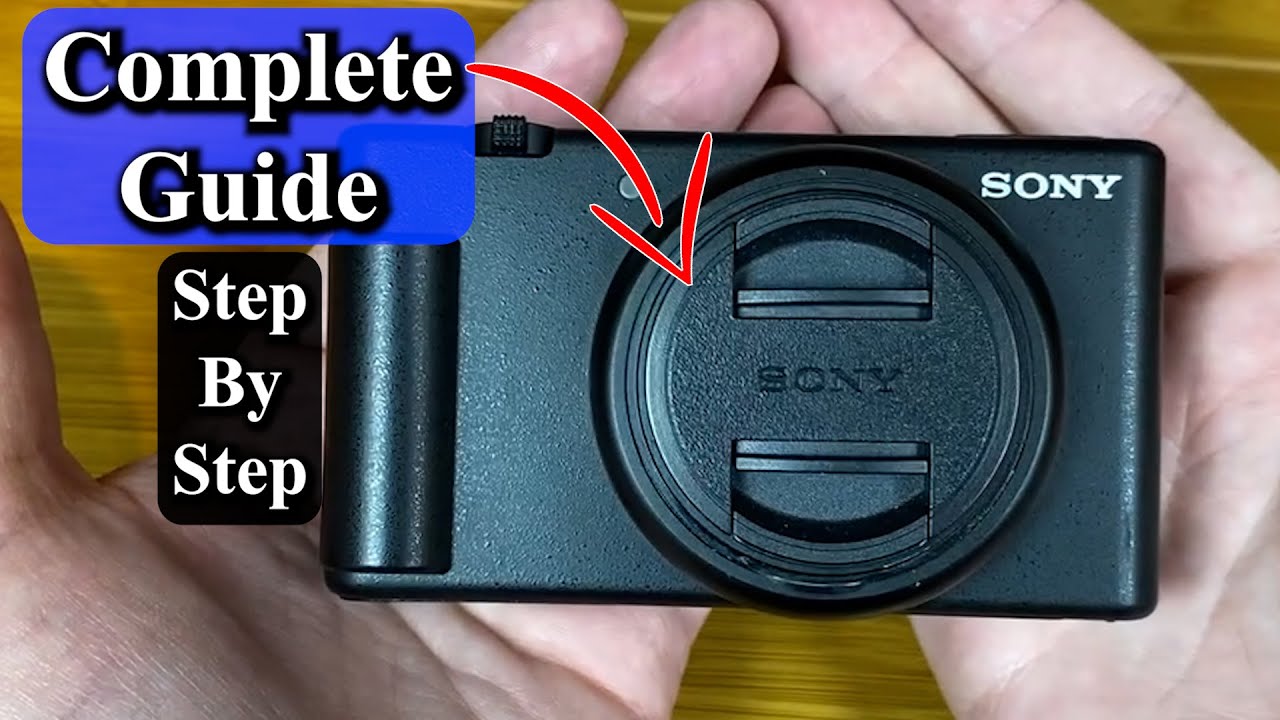 Beginners Guide How to Use the Sony ZV1F