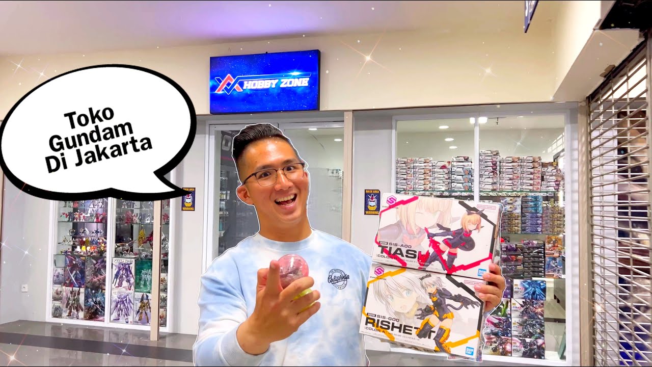 VLOG di Salah Satu Toko Gundam Langganan Gw Guys.