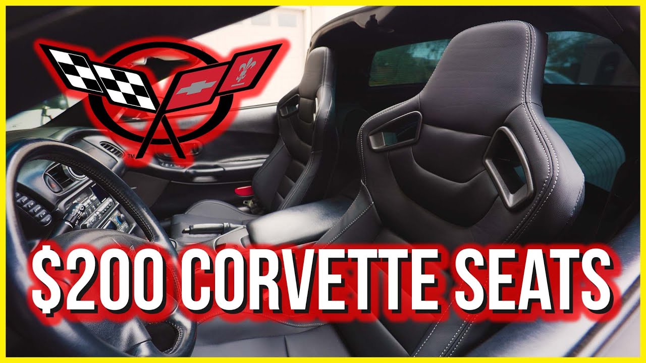 C5 Corvette BUDGET Seat Upgrade!!!!