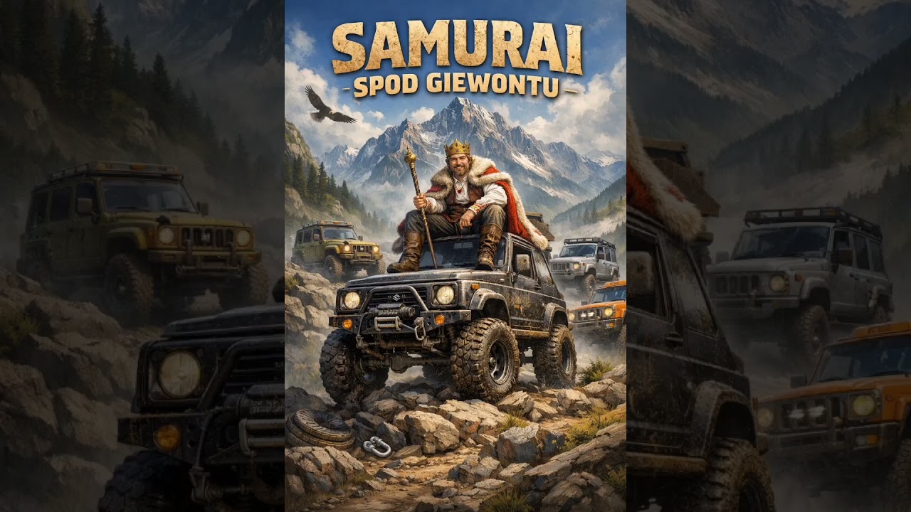 SAMURAI SPOD GIEWONTU 👑⛰️ | Mały Król Offroadu | Góralska Piosenka 4x4