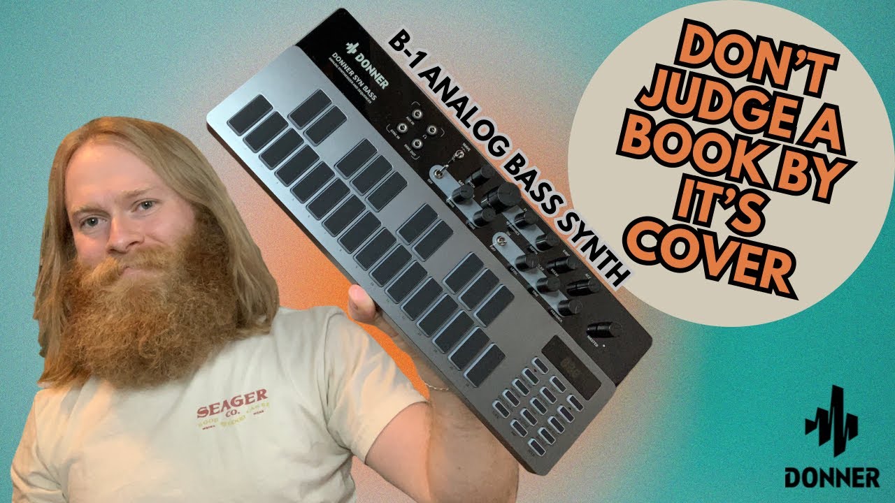 First Impressions Of The B1 Analog Bass Synth & Donner Music Co.