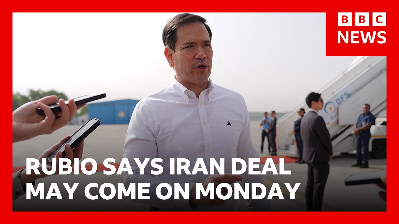 Oil prices slide on hopes of US-Iran peace deal | BBC News