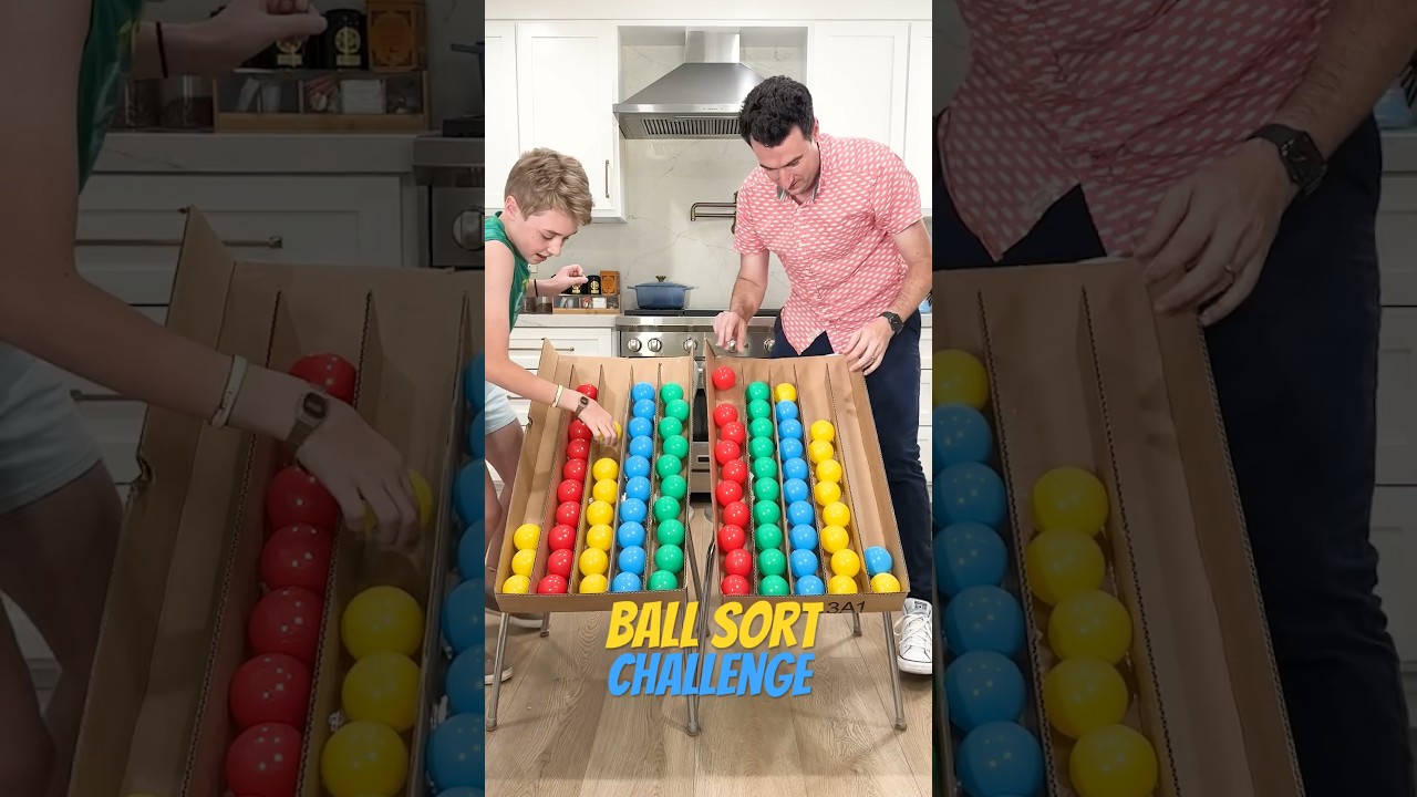 Ball Sort Puzzle Challenge 🟡🔴🔵🟢 | Ballinger Family 