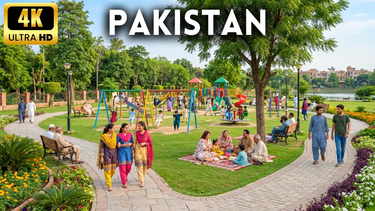 Lake View Park Islamabad is Pure Beauty 🇵🇰 | Relaxing 4K Walk