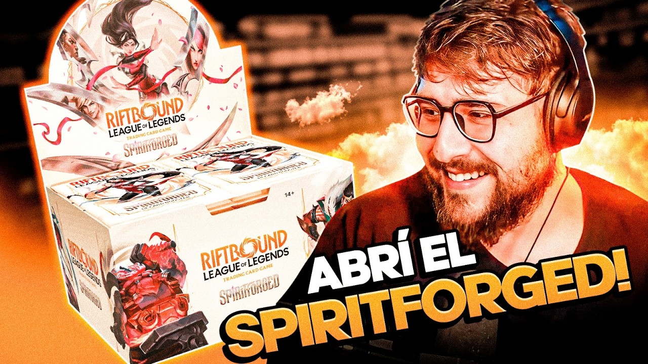 TARDE 1 MES! en conseguir RIFTBOUND SPIRITFORGE! pero valio la pena!