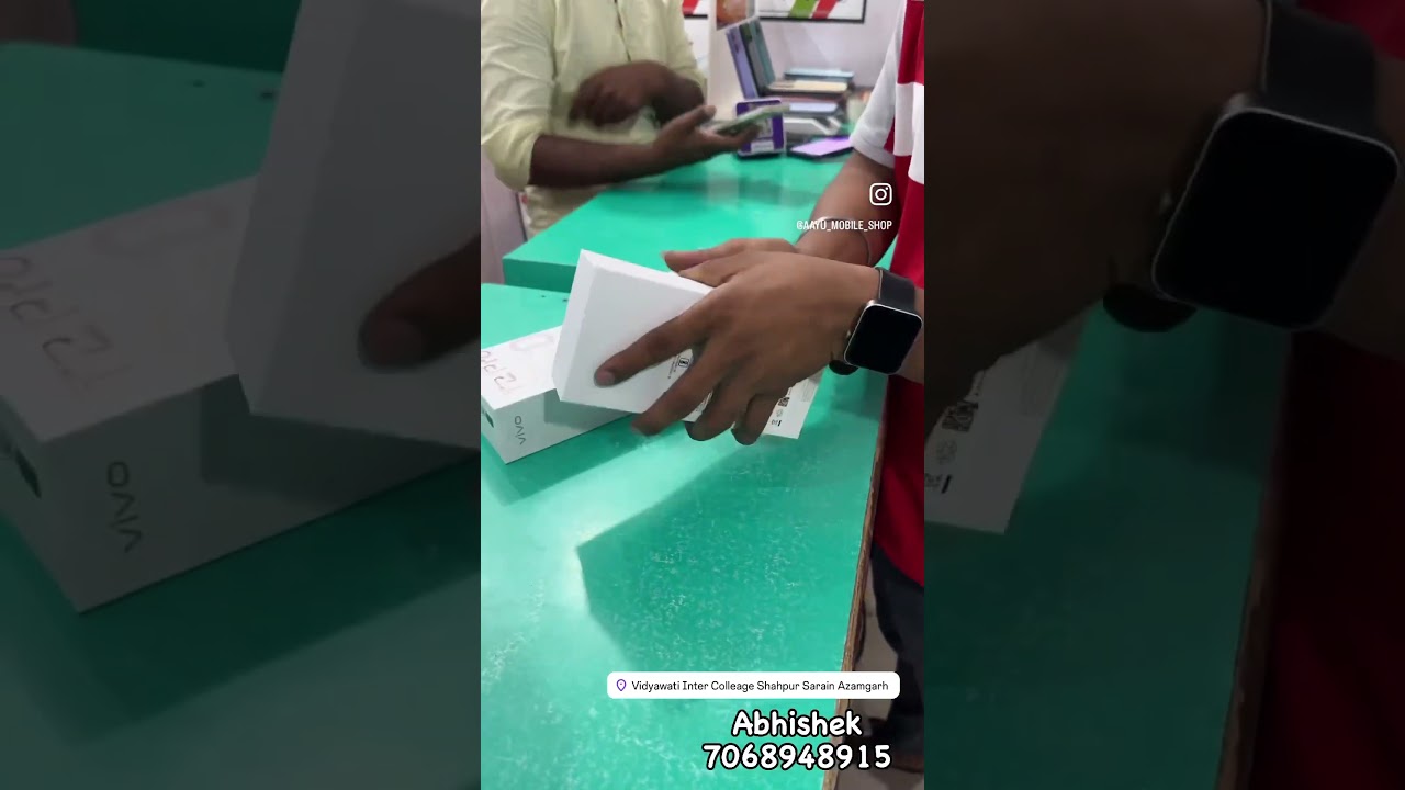 Vivo T2pro #unboxing #new #phone #aayu mobile shop #mobileshop #phone #instagram@AAYU_MOBILE_SHOP1