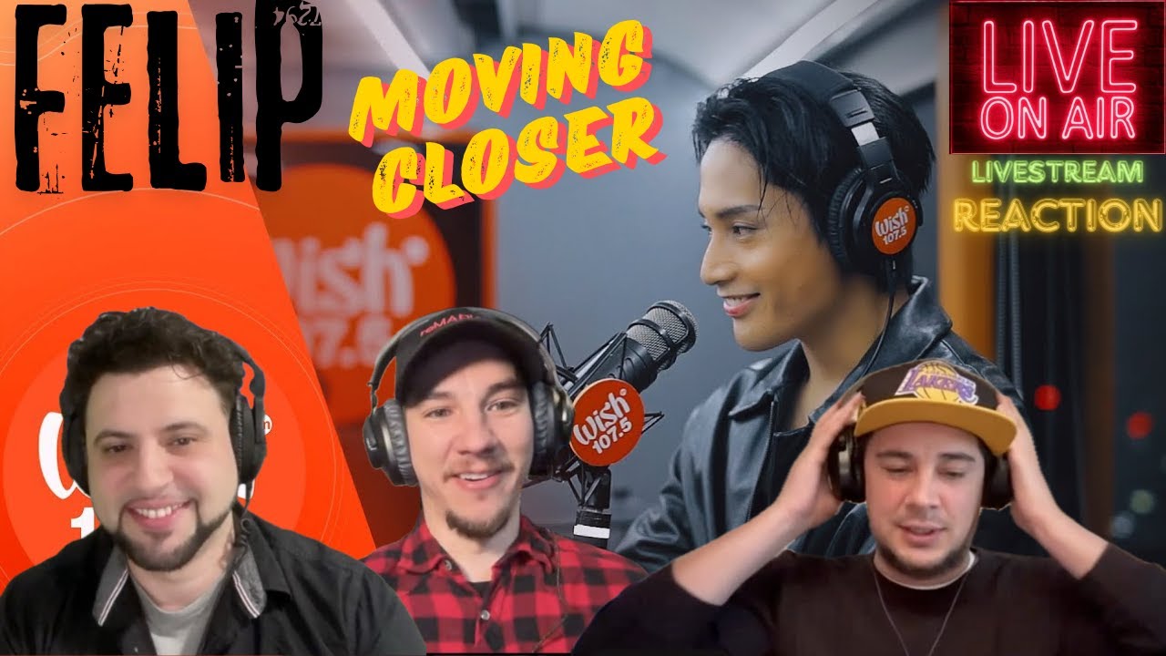 ФЕЛИП | РЕАКЦИЯ | исполняет «Moving Closer» вживую на автобусе Wish 107.5