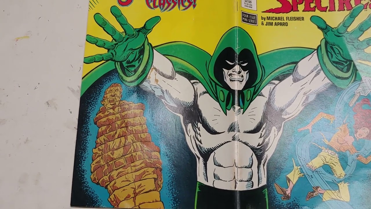 EP 254 The Wrath of the Spectre Reprint from 1974 From DC Comics by Michael Fleisher & Jim Aparo.