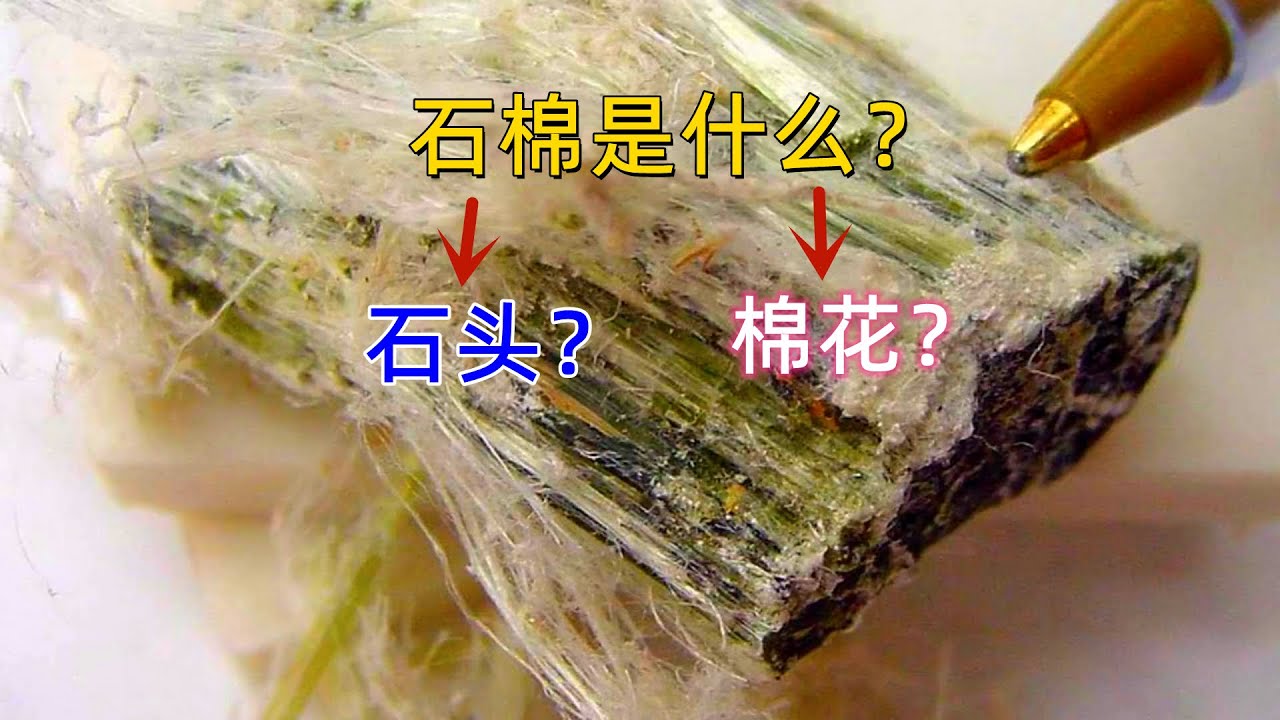 石棉是石头还是棉花？一句话把我问懵了，你知道吗？