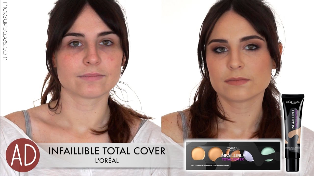 Probando INFALIBLE TOTAL COVER de L'Oréal PARIS (AD) || MakeupGades ||