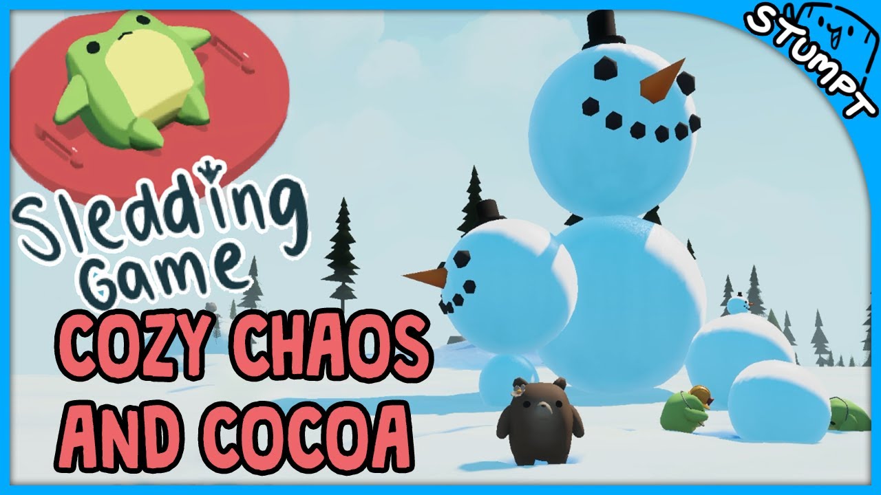 Cozy Chaos and Cocoa - Sledding Game (DEMO)