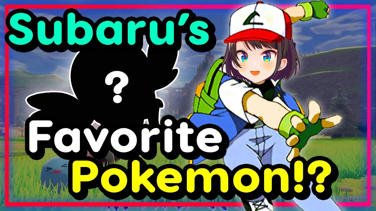 【ENG Sub】Oozora Subaru - Favorite Pokemon is a BIRD?!?
