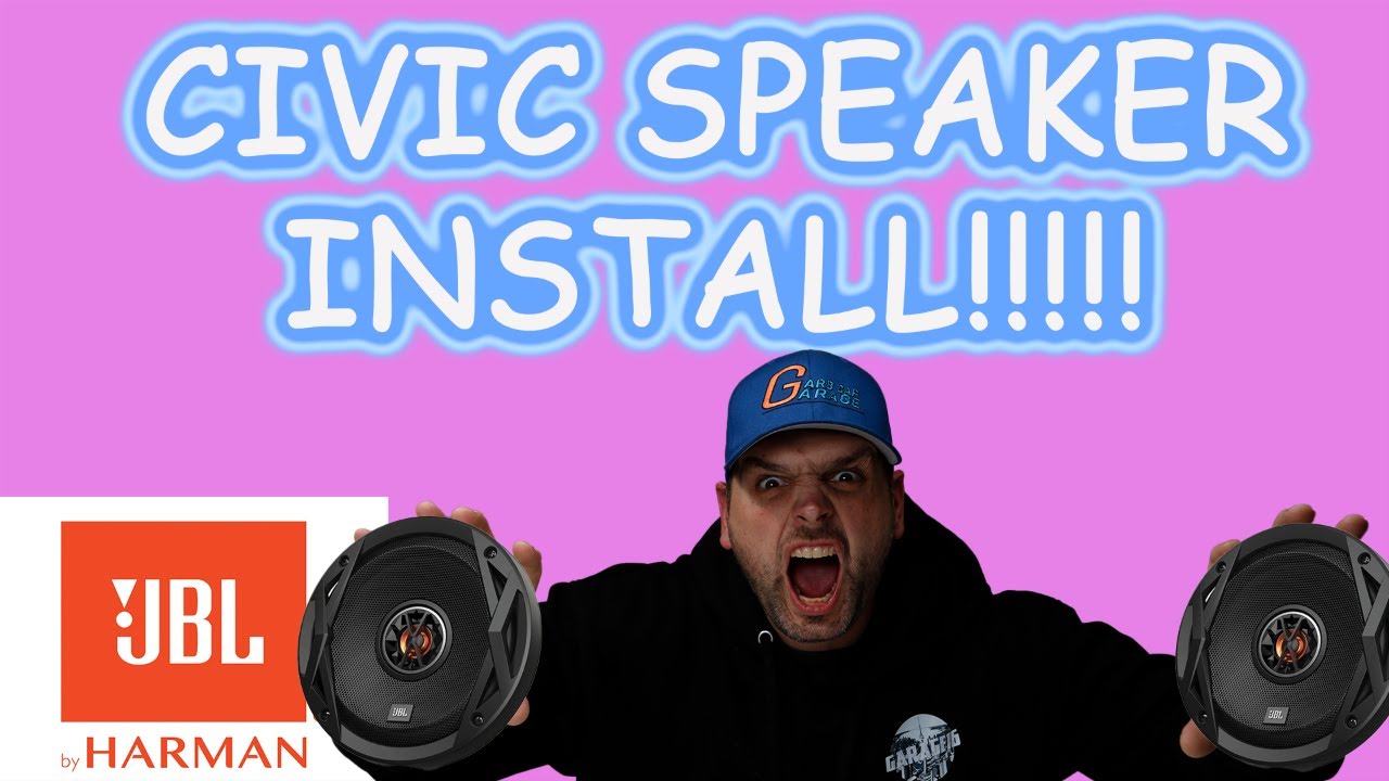 Ep: 6 How to Install Front and Rear Speakers in a 2006-2011 8th Gen Honda Civic FA1 FG1 FD1