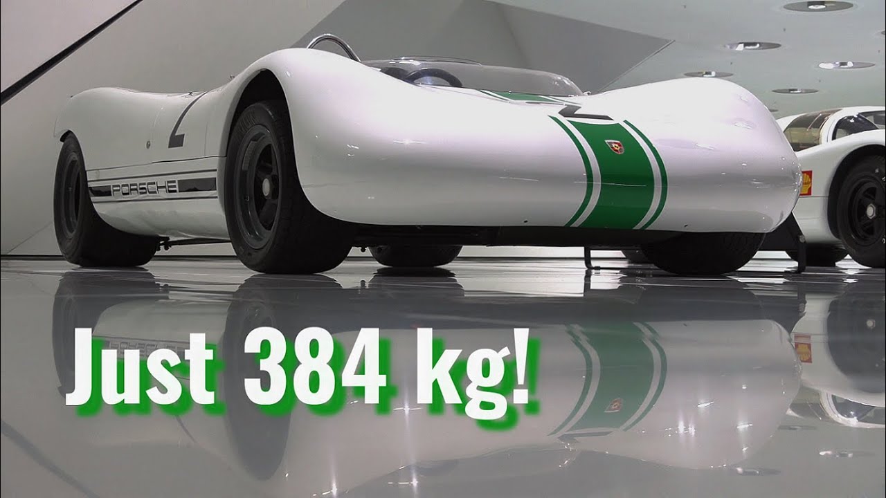 Porsche 909 Bergspyder - Just 384 kg, Lightest Porsche Ever