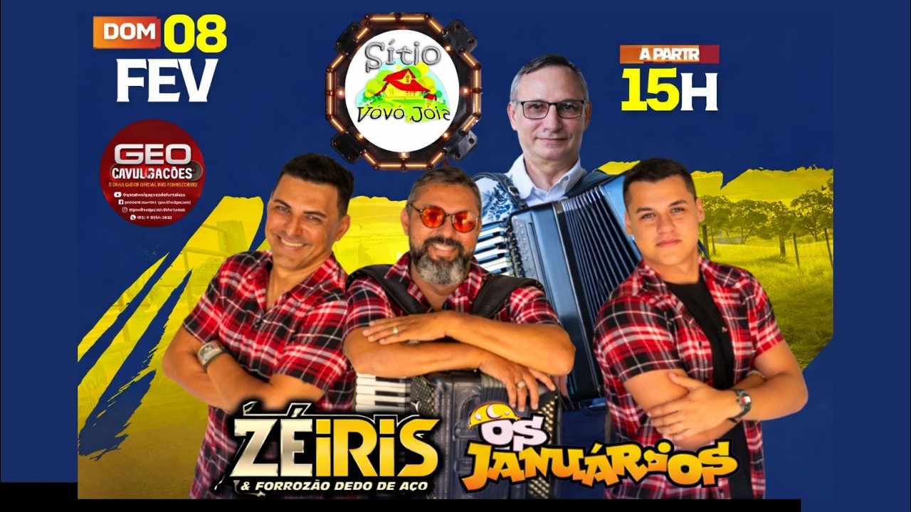 DOMINGUEIRA DA VOVÓ JOIA COM ZE IRIS#forrópédeserra #livedesaojoao #nordeste