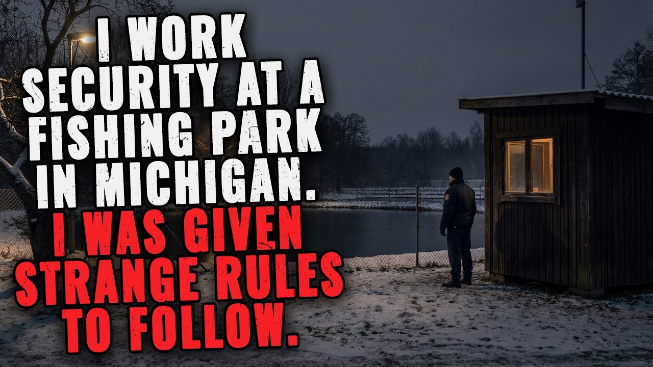 I Work Security at a Fishing Park in Michigan. I Was Given Strange Rules To Follow.