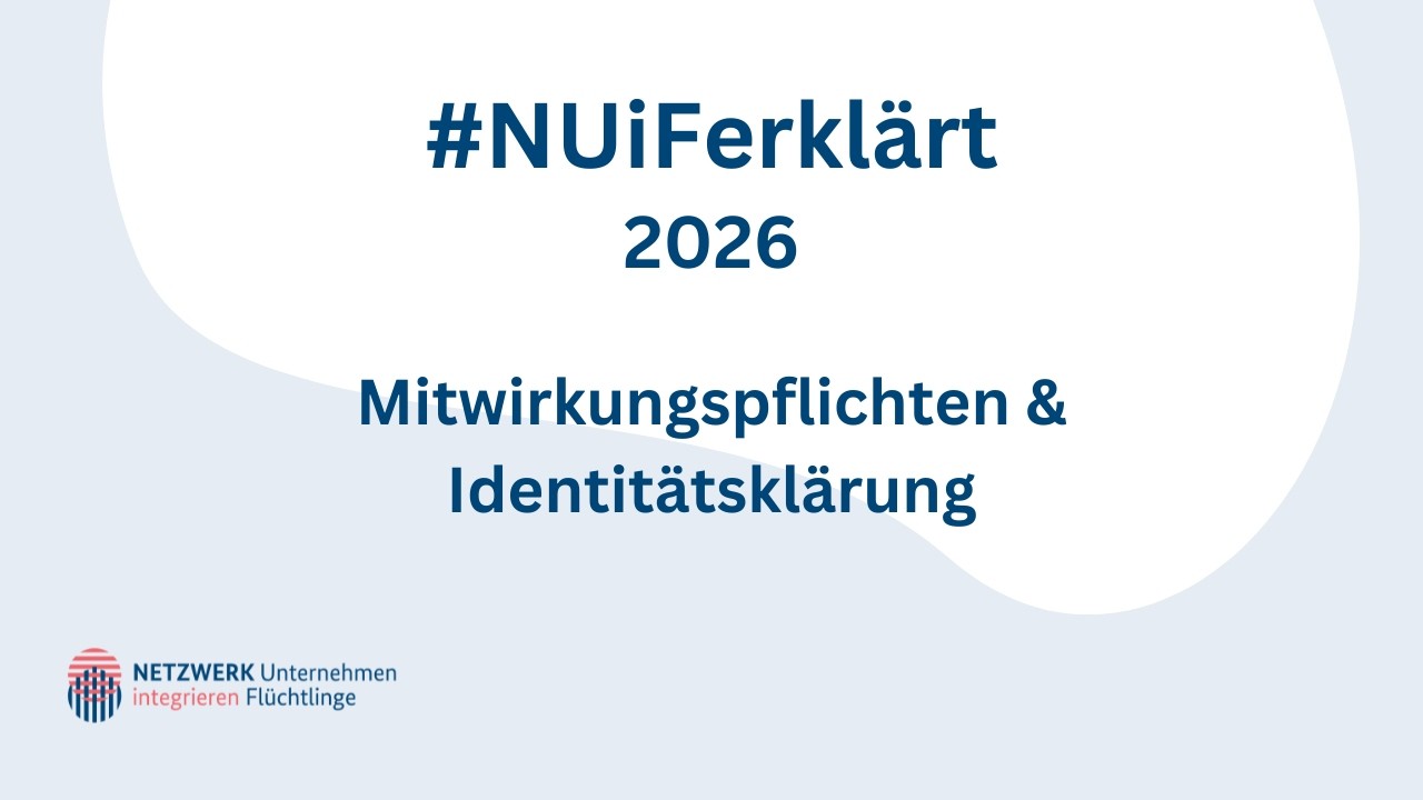 #NUiFerklärt 2026: Mitwirkungspflichten und Identitätsklärung