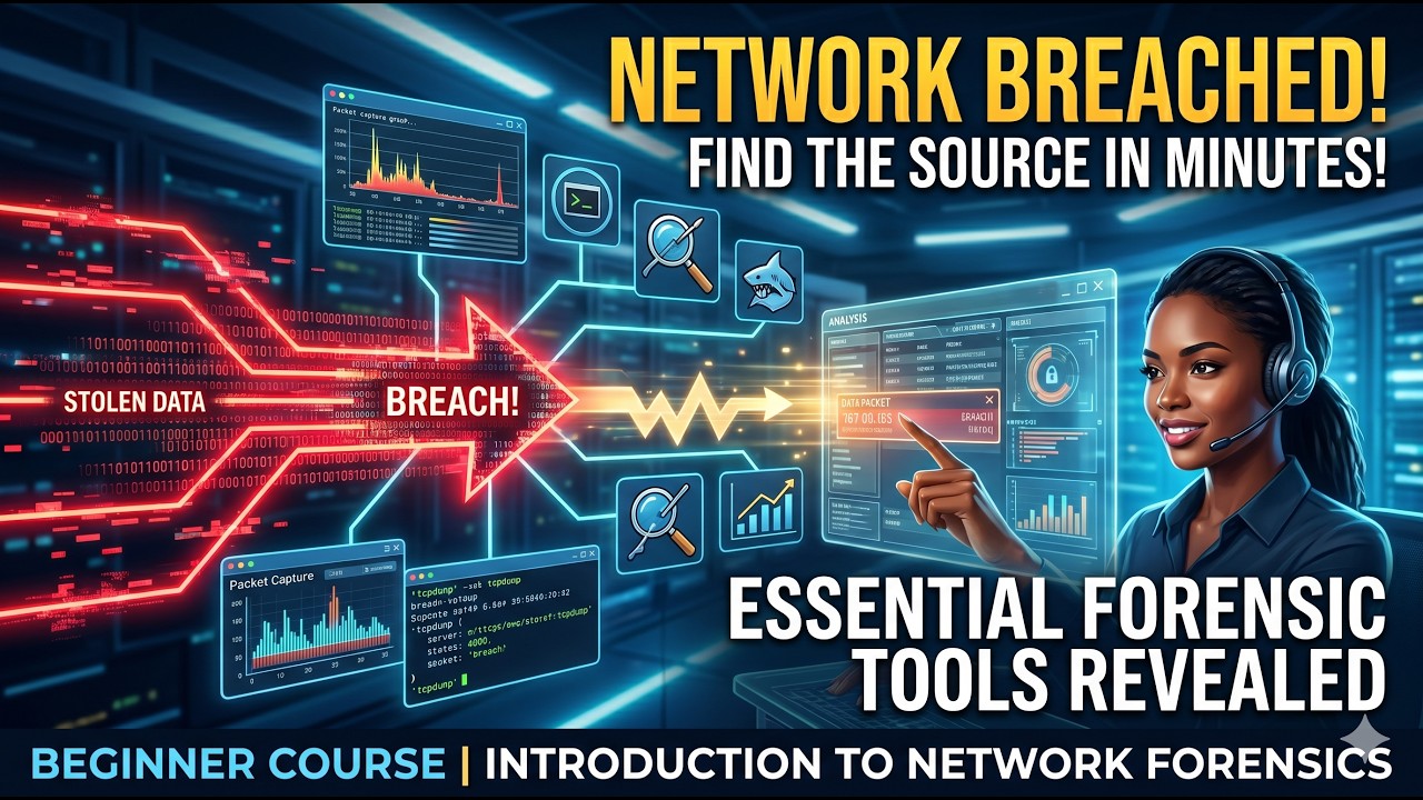 Top Network Forensics Tools Explained for Beginners | Wireshark, Splunk & More | iTCA