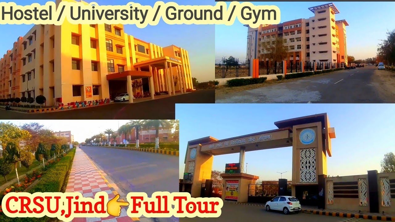 CRSU,JIND👉Campus Tour _ CRSU Campus Tour View _CRSU Campus In Haryana jind campus