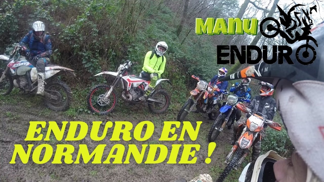 Balade moto enduro Normandie
