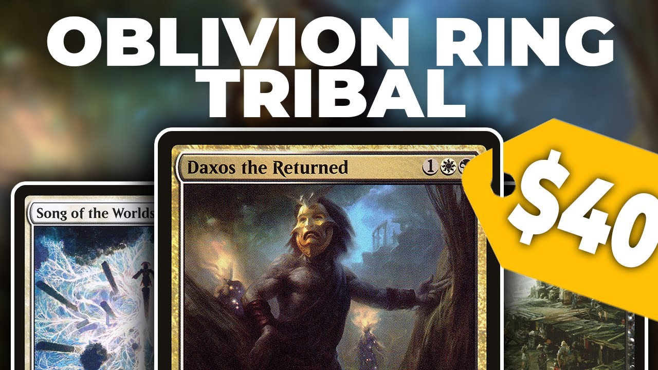 Daxos the Returned $40 EDH Deck Tech | Oblivion Ring Tribal