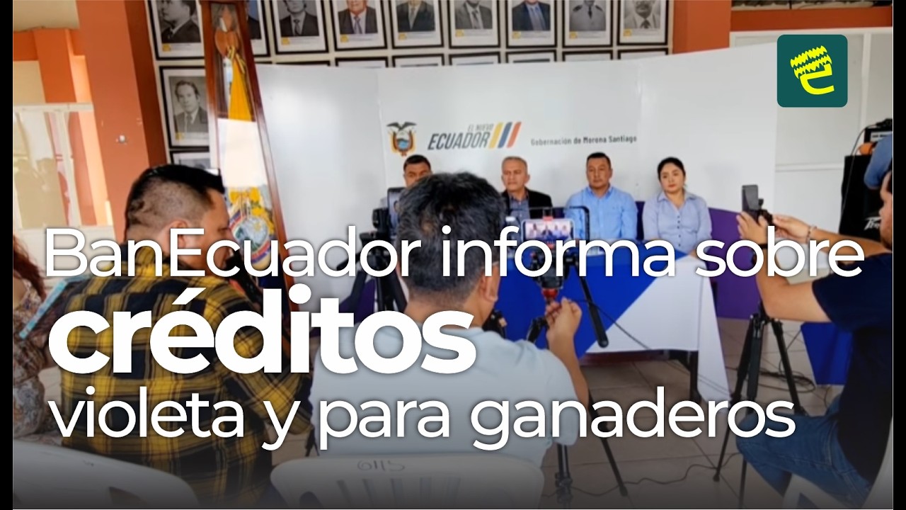 BanEcuador y Ministerio de Agricultura informan sobre productos financieros y servicios en Macas