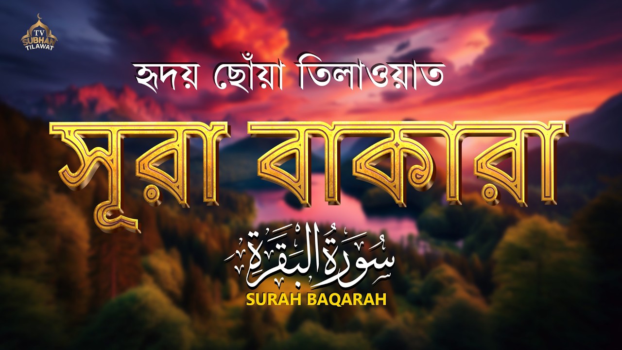 পৃথিবীর সবচেয়ে আবেগময় সুরা বাকারা তেলাওয়াত | Surah Al Baqarah (سورة البقرة) by Alaa Aqel