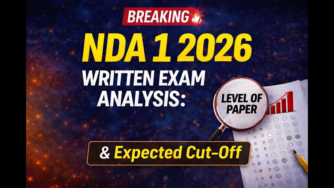 NDA 1 2026 Written Exam Analysis: Level of Paper & Expected Cut-Off | Prince Sainik School