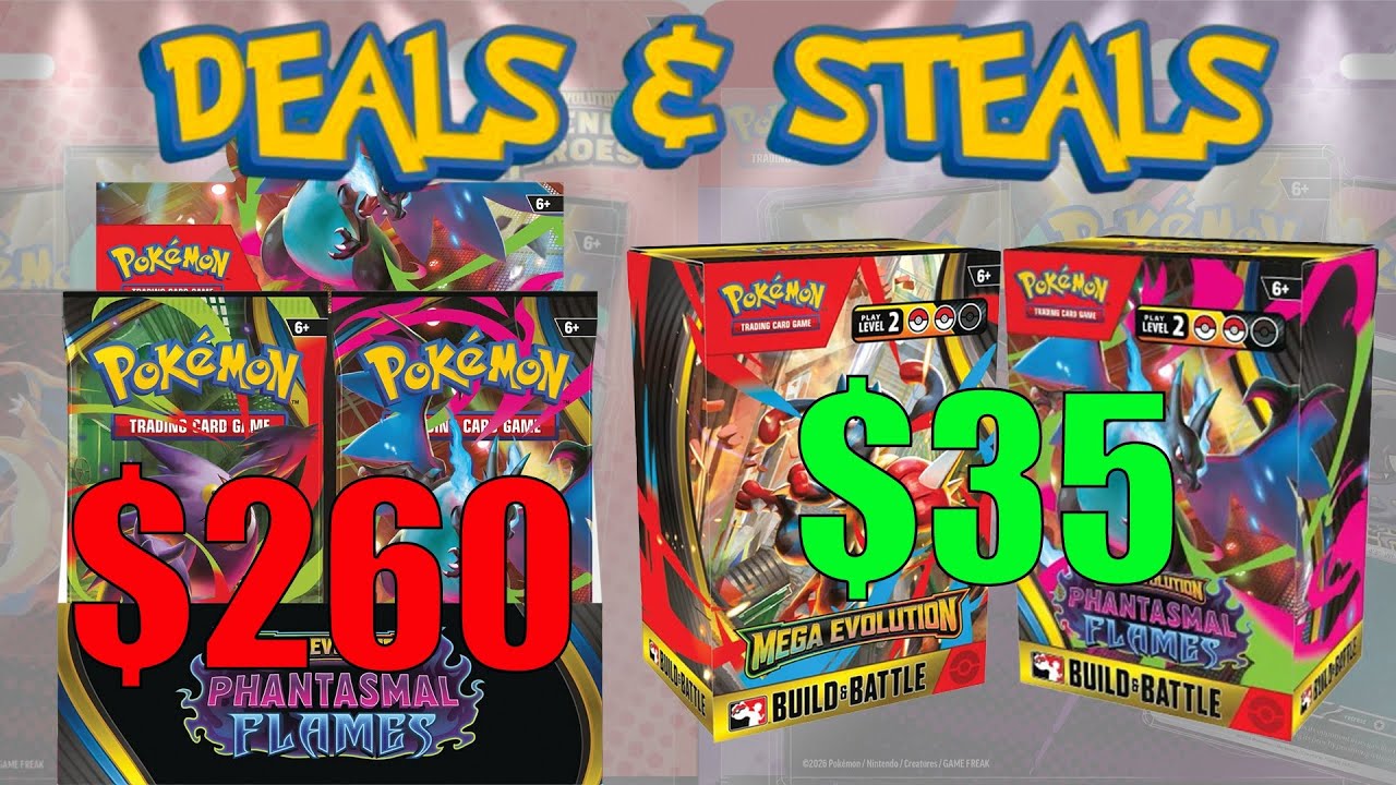 Pokemon Card Deals & Steals (Feb 9-10)