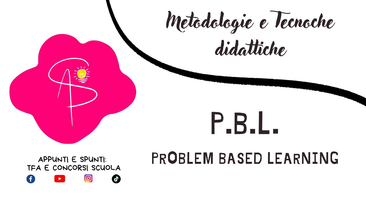 Problem Based Learning: imparare risolvendo problemi