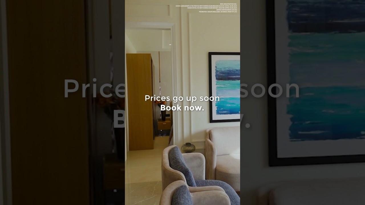 Last Chance to Own Luxury Homes at Daxin Vistas, Gurugram &ndash; Prices Rising Soon!