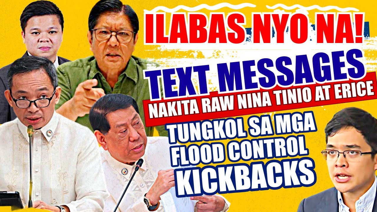 TEST NINA BERSAMIN AT PBBM TUNGKOL SA FLOOD CONTROL KICKBAK NAKITA NINA ERICE AT TINIO