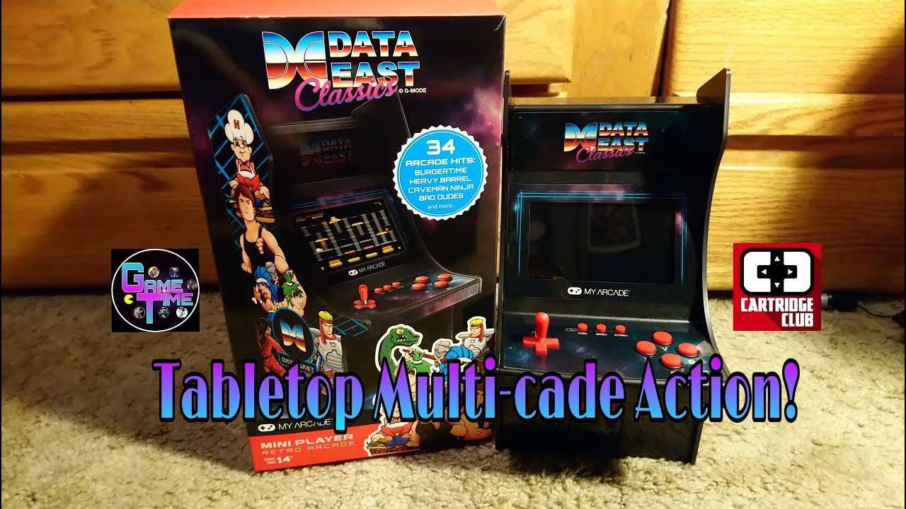 Data East Classics Mini Arcade (desktop multi-cade)