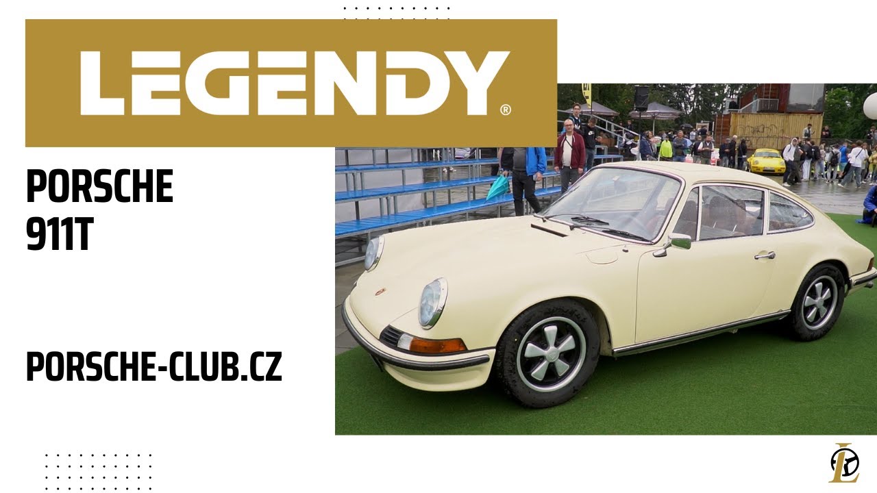 Porsche 911T - Automobilová slavnost LEGENDY GP 2024 - přehlídka vozů - Míla Maun