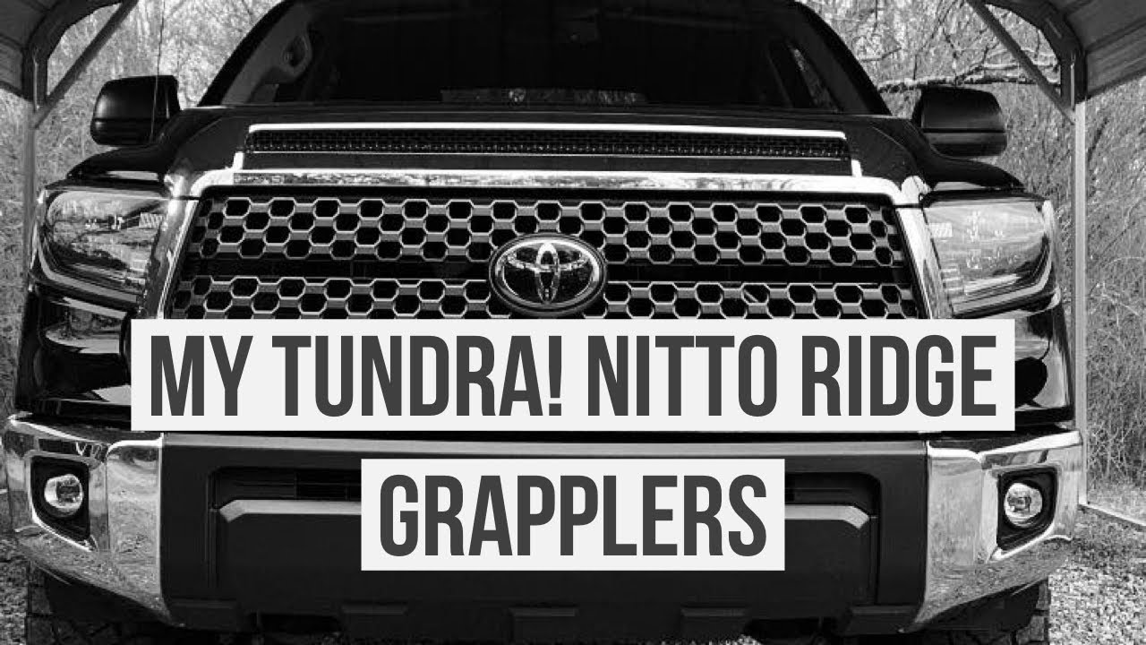 My Tundra! 2019 Toyota Tundra 33 inch Nitto Ridge grapplers, leveling kit