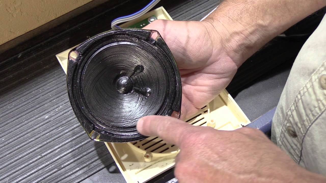 How to Replace the Speaker Cone in a NuTone Surface-Mounted Patio Intercom Station