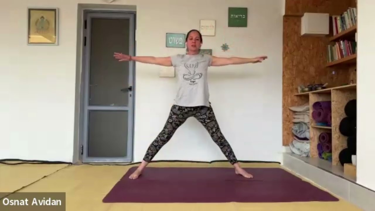 יוגה נשית עם אסנת אבידן - חיזוק וסיכוך מפרקים