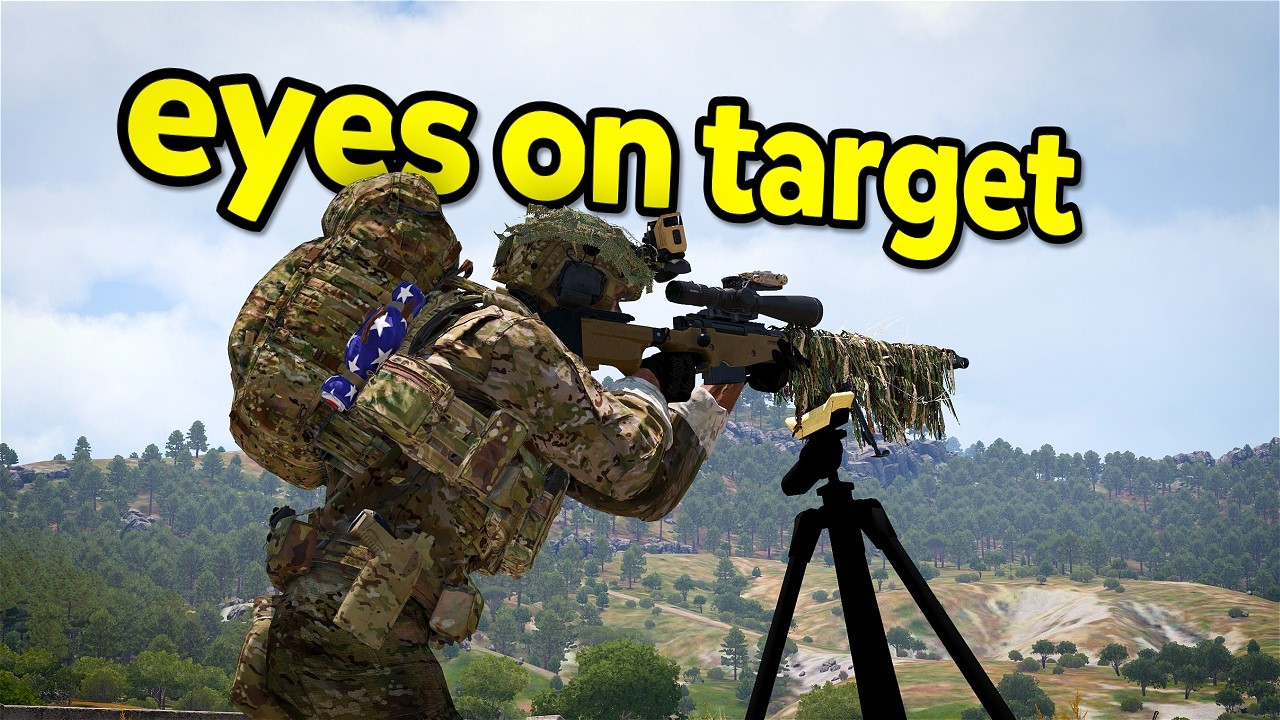 I Learned Real Life Sniper Tactics In Arma 3