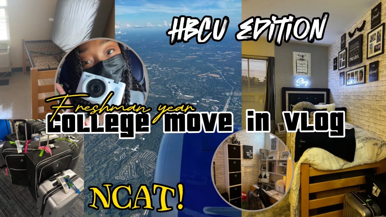 College Move In Vlog at NCAT | Aggie Villages | *Freshman*