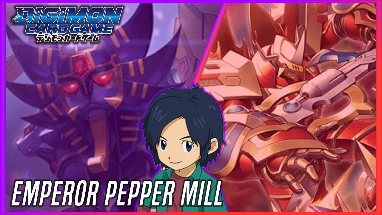 Purple/Red Emperor Pepper || Digimon Deck Profile BT7 (EN)
